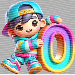Cartoon letters-CL 672